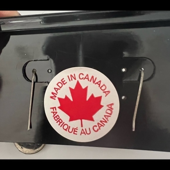 SILVER Toned Circular Pierced Drop Earrings - Picture 2 of 2